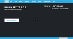 Desktop Screenshot of markartzerdds.com